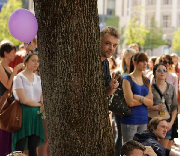 NLĮF pristatymas per Gatvės muzikos dieną